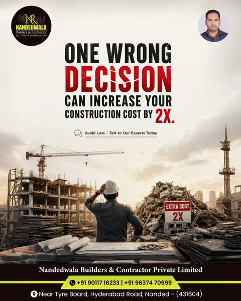 One wrong decision can increase your construction cost by 2x
