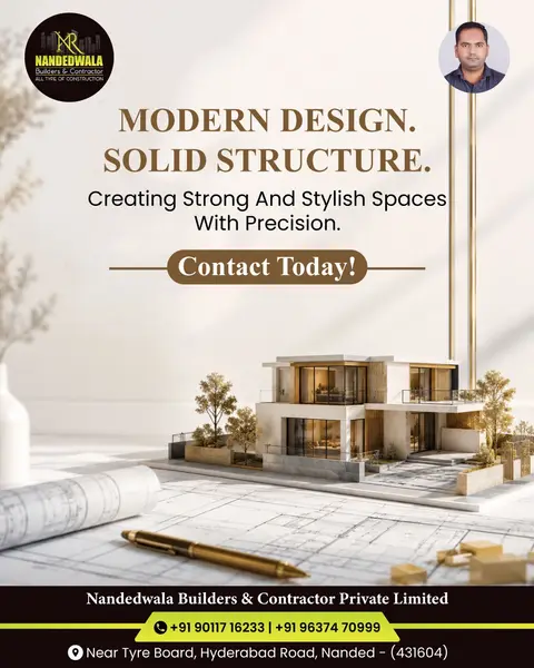 Modern design, solid structure